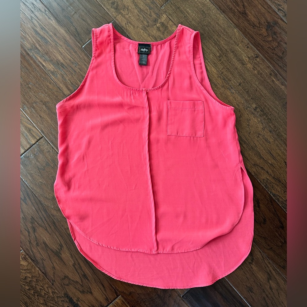 Daytrip Coral Tank Top